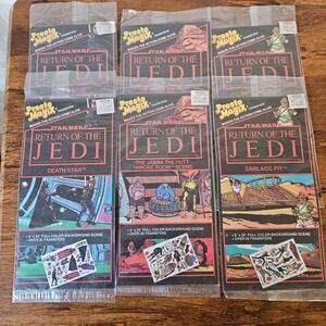 Vtg 1983 Star Wars Return of the Jedi Presto Magix Transfers Lot of 6 Sealed
